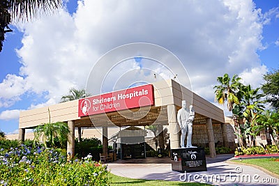 The Shriners Hospitals for Children Editorial Stock Photo