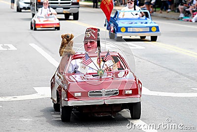 Shriners mini-car Editorial Image