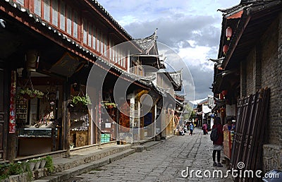 Shuhe ancient town Editorial Stock Photo