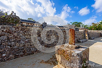 Shuri, Okinawa, Japan at Tamaudun Stock Photo