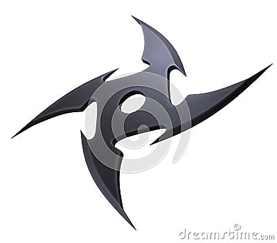 Shuriken Stock Photo