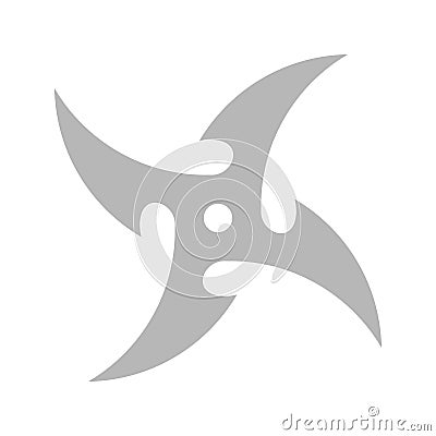 Shuriken icon vector image. Suitable for mobile apps, web apps and print media. Vector Illustration