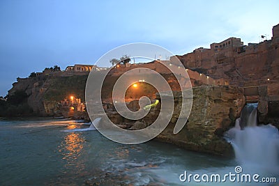 Shushtar Historical Hydraulic System Stock Photo