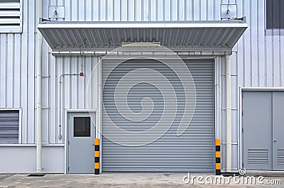 Shutter door Stock Photo