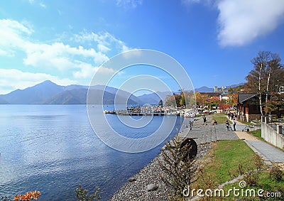 Shuzenji Lake Stock Photo