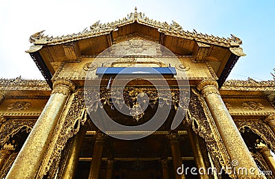 Shwedagon Pagoda Stock Photo