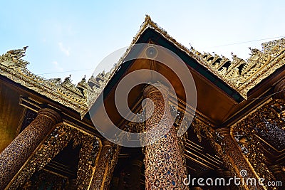 Shwedagon Pagoda Stock Photo