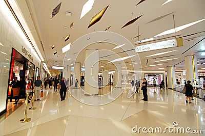 Siam Paragon Shopping Center Bangkok Editorial Stock Photo