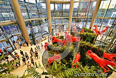 Siam Paragon Shopping Mall, Bangkok Editorial Stock Photo