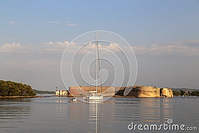 Sibenik St. Nicholas Fortress Stock Photo