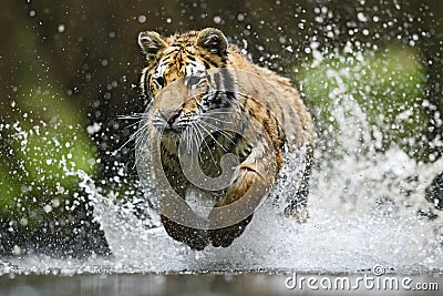 Siberian Tiger Stock Photo