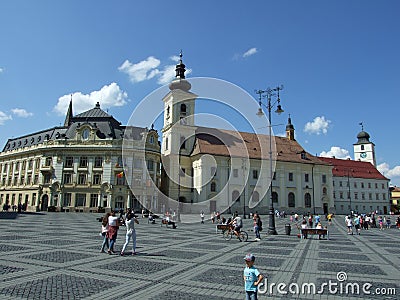 Sibiu/Hermannstadt Editorial Stock Photo