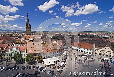 Sibiu Transylvania Romania Stock Photo