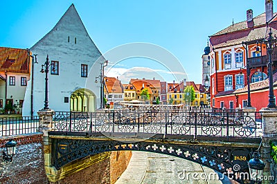 Sibiu, Transylvania, Romania Editorial Stock Photo