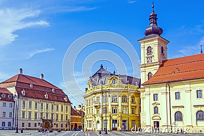 Sibiu, Transylvania, Romania Editorial Stock Photo