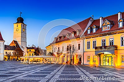 Sibiu, Transylvania, Romania Stock Photo