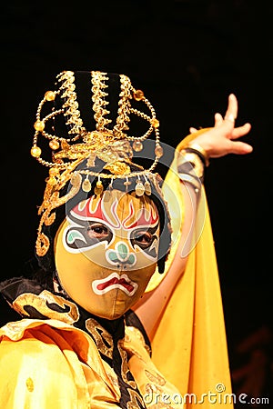 Sichuan opera Stock Photo