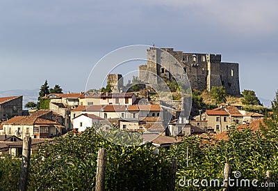 Sicignano degli Alburni tipycal mountain village Stock Photo