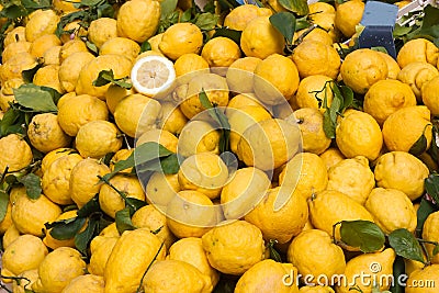 Sicilian citron Stock Photo