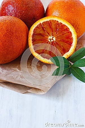 Sicilian orange. Stock Photo