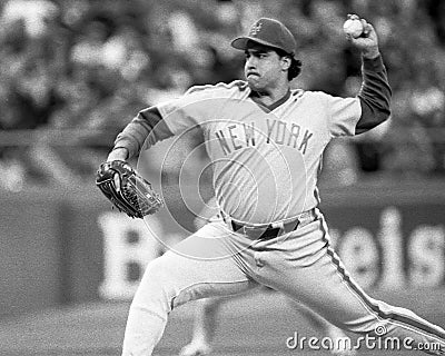 Sid Fernandez, New York Mets Pitcher Editorial Stock Photo