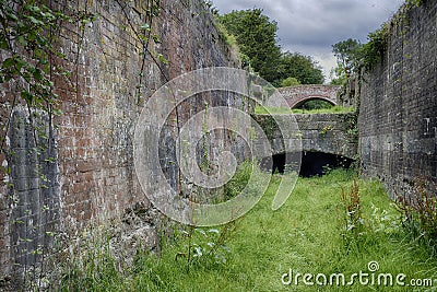 Siddington Second Lock Stock Photo