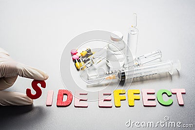 Side Effect Stock Photo