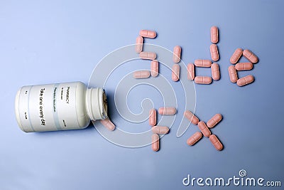 Side Effects Stock Photo