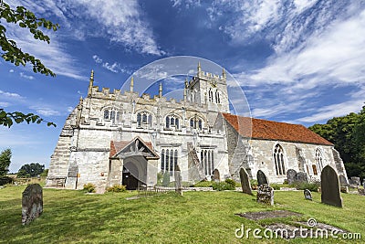 Saxon Sanctuary Side View Stock Photo