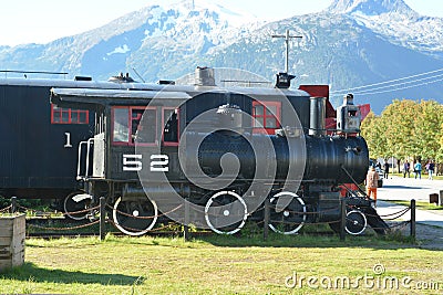 side view of train Editorial Stock Photo