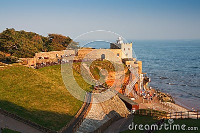 Sidmouth in Devon, UK. Stock Photo