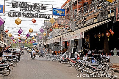 Siem Reap Editorial Stock Photo