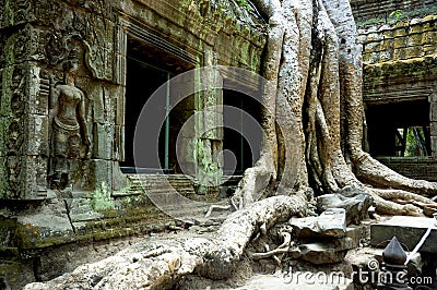 Siem Reap temple Stock Photo