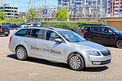 Siemens drives Skoda Editorial Stock Photo