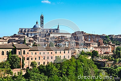 Siena cathedral, Tuscany, Italy Stock Photo