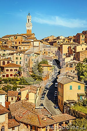 Siena, Tuscany, Italy Stock Photo