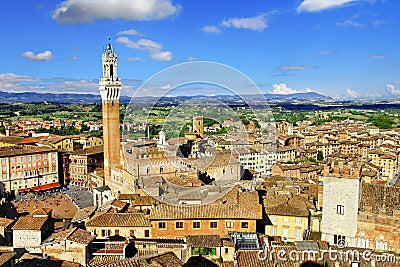 Siena, Tuscany Stock Photo