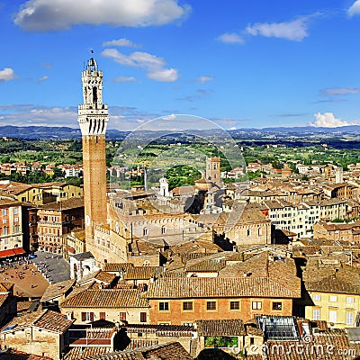 Siena, Tuscany Stock Photo