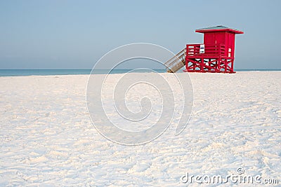 Siesta Beach Stock Photo