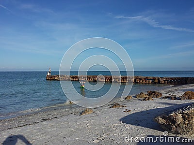 Siesta beach Editorial Stock Photo