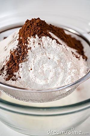 Homemade hot chocolate mix Stock Photo