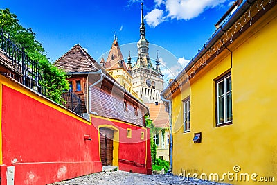 Sighisoara, Romania. Stock Photo