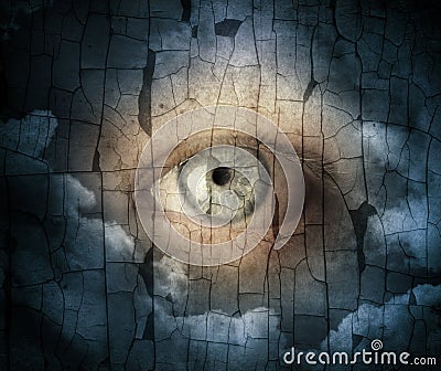 A sight from heavens grunge image Stock Photo