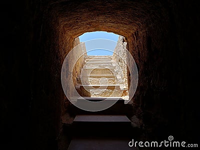 Sizzling Sun Baked Paphos Editorial Stock Photo