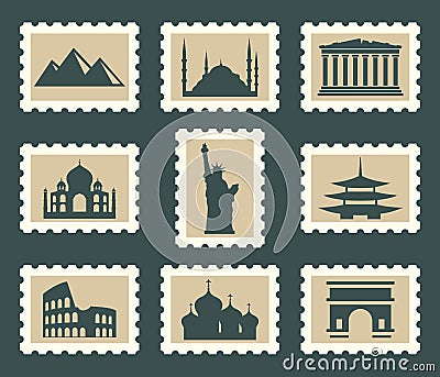 Sights set Vector Illustration