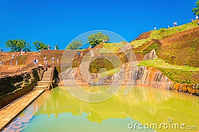 Sigiriya, Lion Rock Fortress, Sri Lanka Stock Photo