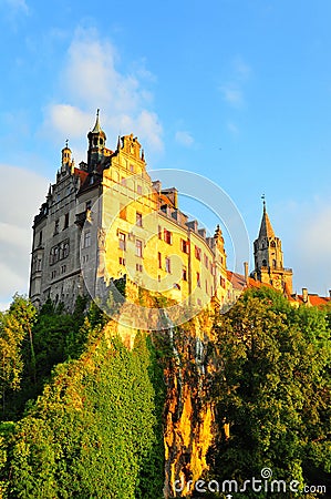 Sigmaringen Castle Stock Photo