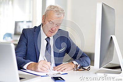 Sign the contract Stock Photo