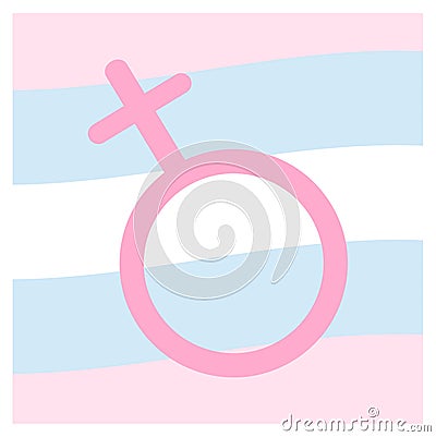 Sign with flag in honor of LGBT Pride Day. Illustration Stop homophobia for the International Day against Homophobia Vector Illustration