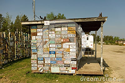 Sign forest Editorial Stock Photo